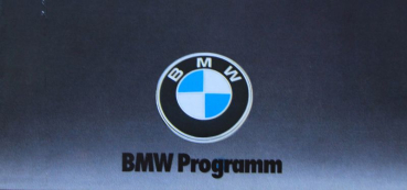 BMW Modellprogramm 1974 Automobilprospekt (10308)